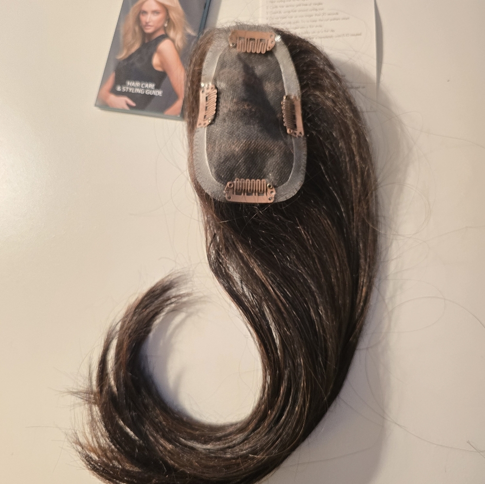 Jon Renau easiPart HD  clip in crown volumizer 12" in color FS4/33/30A